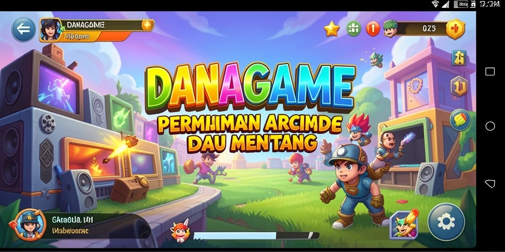 Tangkapan layar utama <strong>DANAGAME</strong> menampilkan gameplay yang menyenangkan dan menantang.