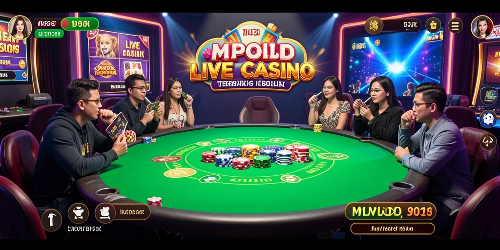 Tampilan gameplay langsung MPOID yang mendebarkan dan interaktif.