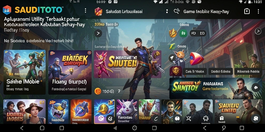 Screenshot SAUDITOTO menampilkan antarmuka yang user-friendly.