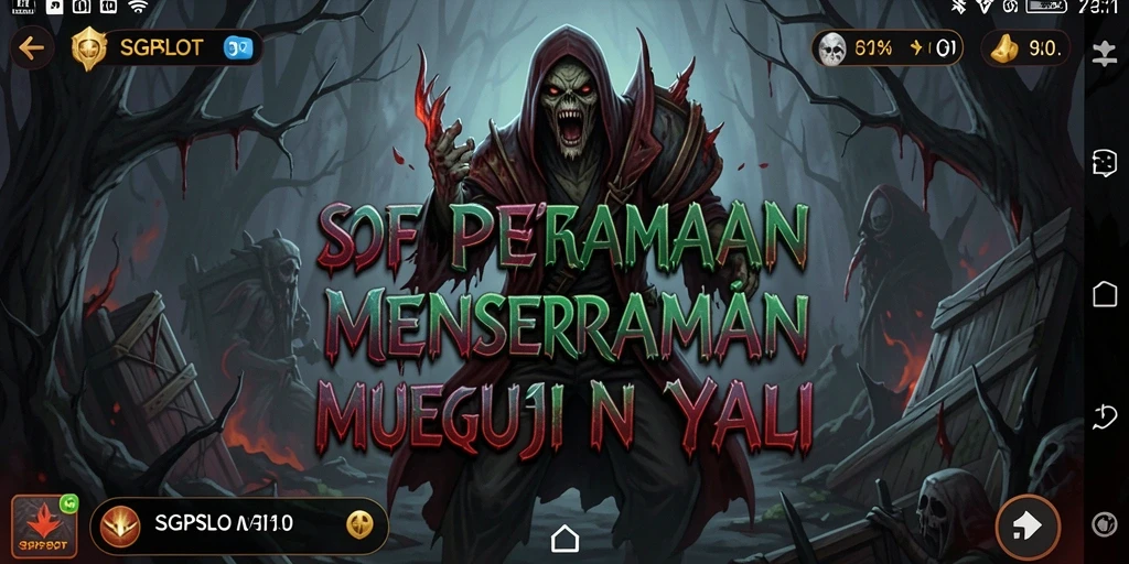 Tampilan gameplay SGPSLOT yang menegangkan dan penuh misteri.