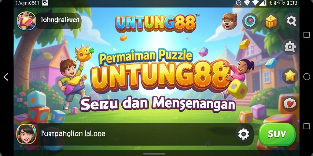 Gameplay seru UNTUNG88 dengan berbagai tantangan puzzle.
