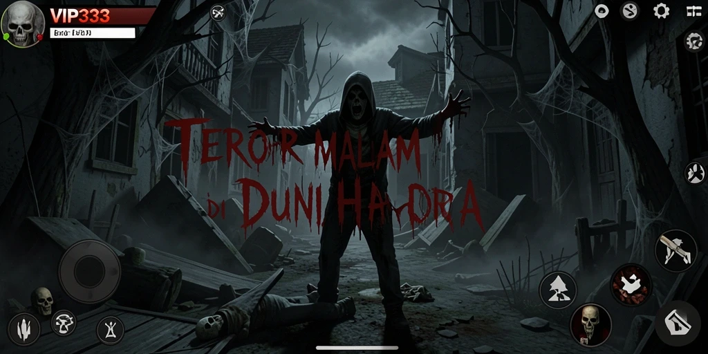 Screenshot gameplay <strong>VIP333</strong> menampilkan suasana mencekam yang unik.
